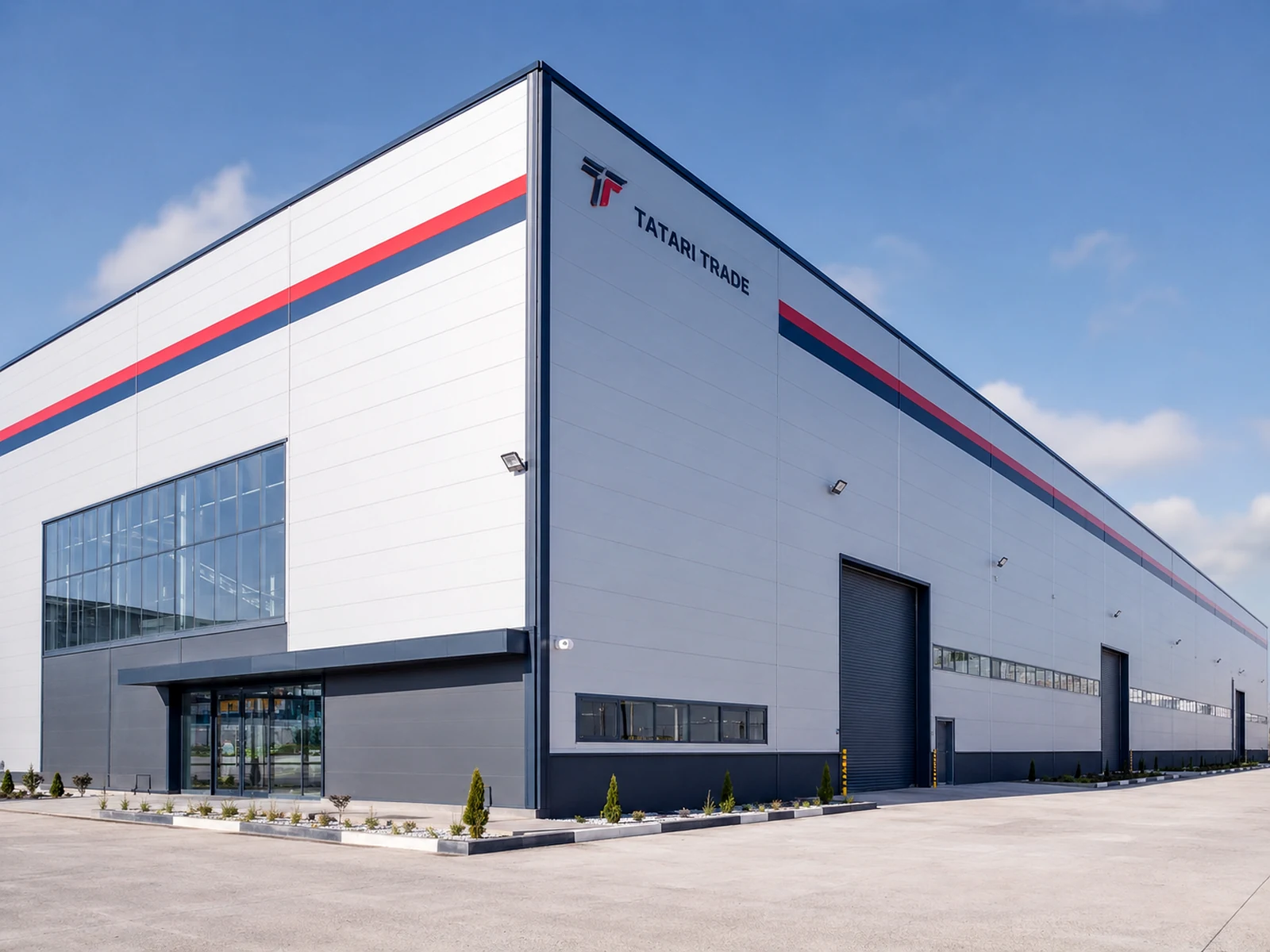 Endüstriyel çatı ve cepheler